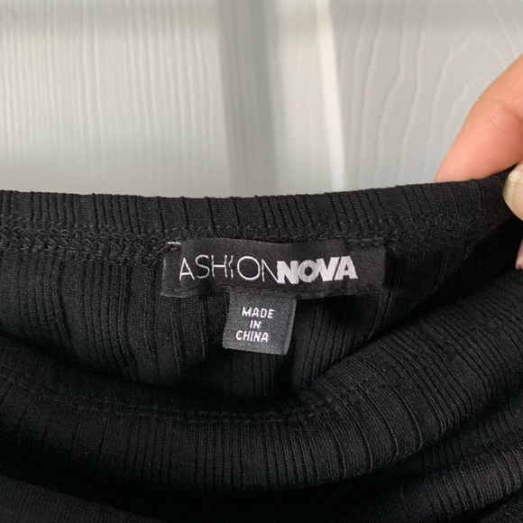 Black Summer Romper - Picture 2 of 3